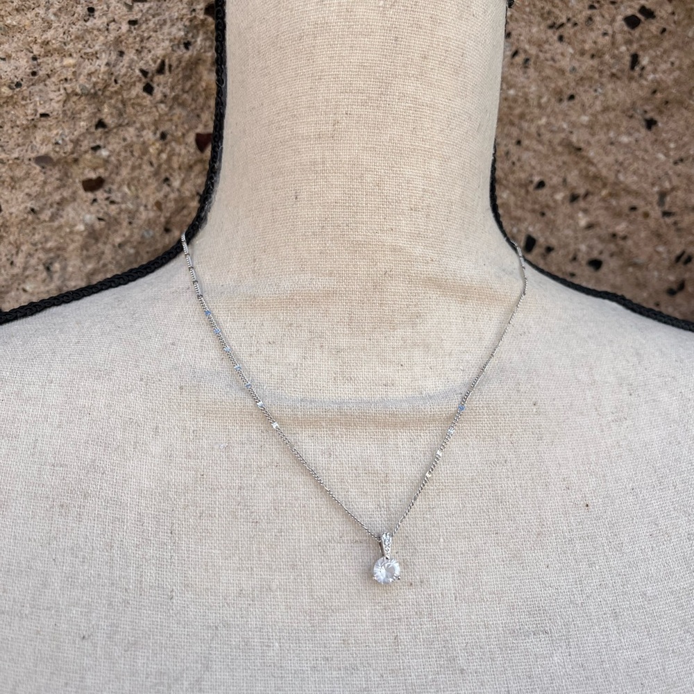 Swarovski necklace.